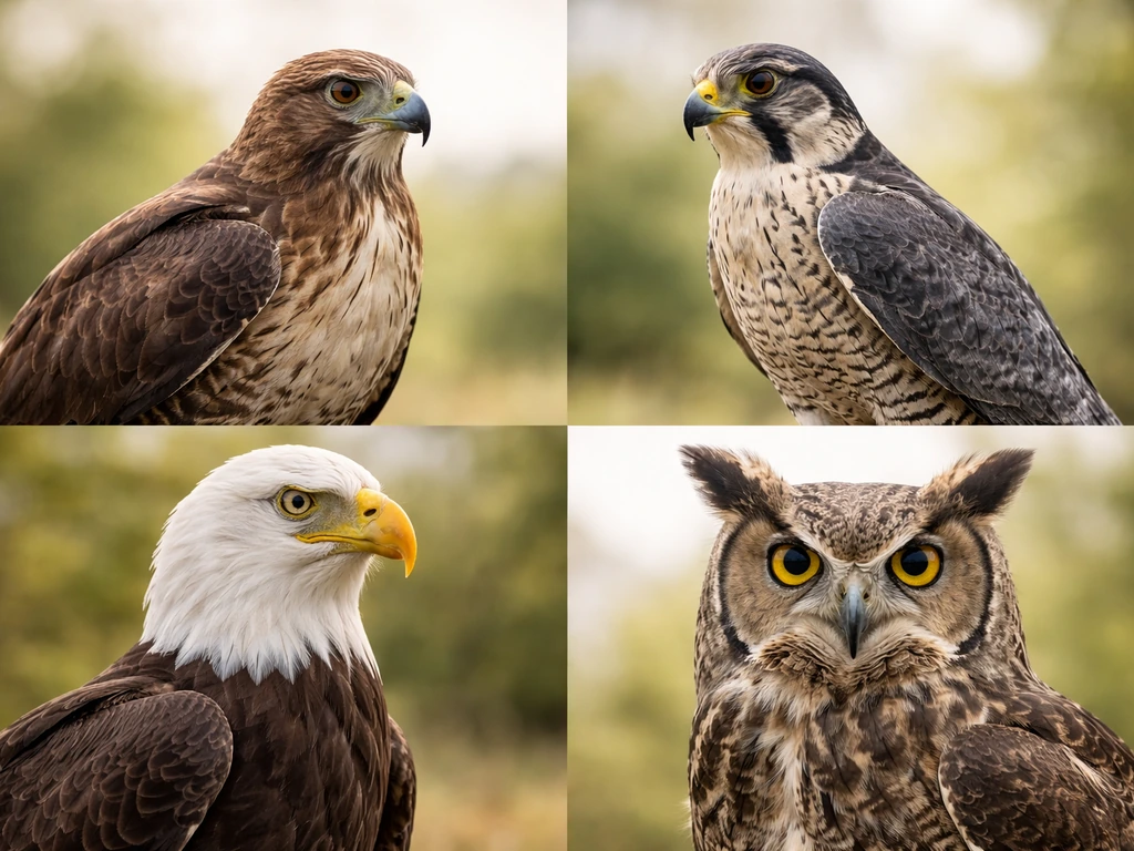 Common Bird of Prey Crossword: Hawks, Falcons, Eagles, Owls