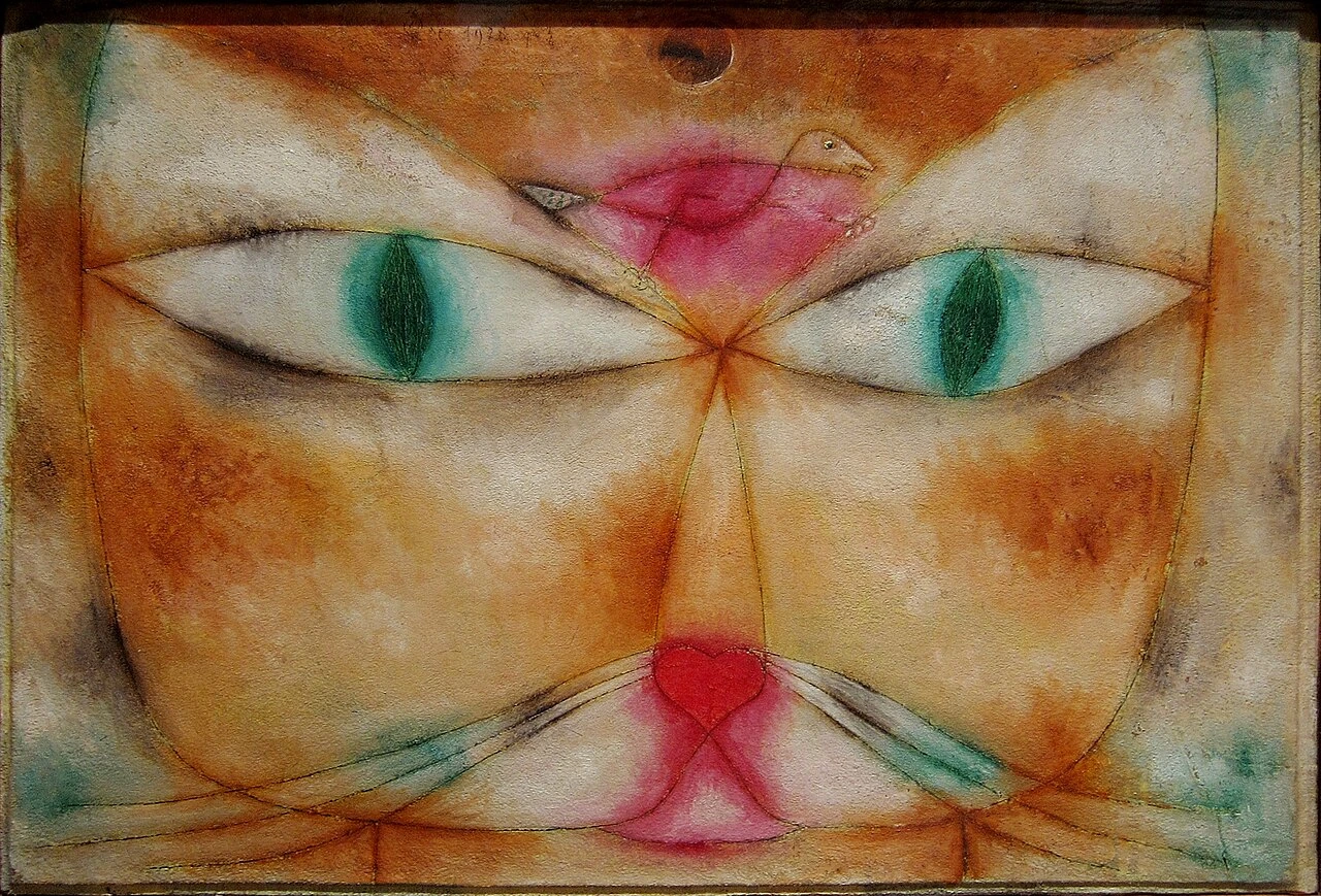 Paul Klee’s Cat and Bird painting