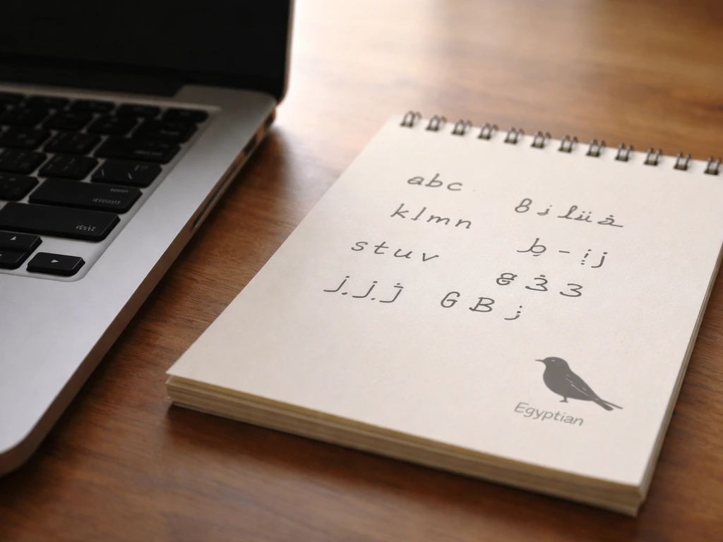 How to Type Bird From Egypt: Keyboard and Script Guide