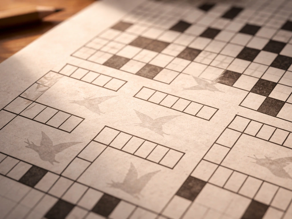 Common Bird Crossword Clue 6 Letters: Likely Answers